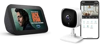 Amazon.com: Echo Show 5 with TP-Link Tapo 2K Indoor Security